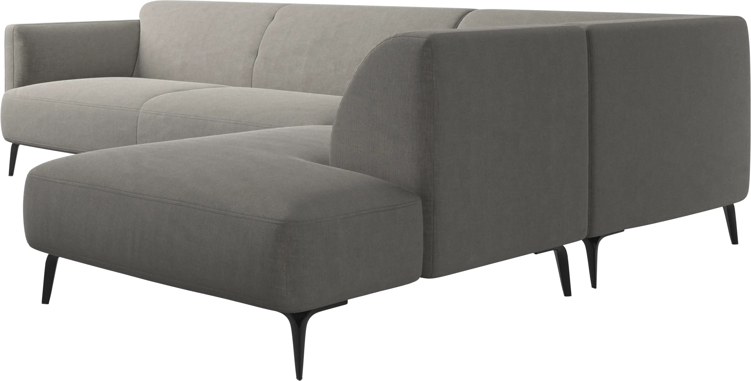 L字型ソファ | デザインを見る - ライトグレー | ボーコンセプト